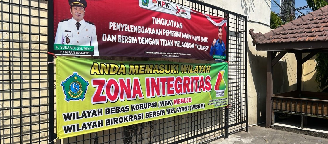 DPMPTSP_Zona Integritas Wilayah Bebas Korupsi (WBK)